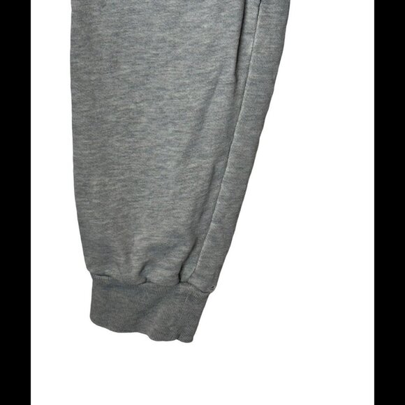 Frame Gray Distressed Organic Pima Cotton Elastic Tie Waist Jogger Pants Size XS - Picture 6 of 13